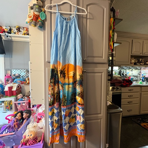Tropical Sunset Dress - Picture 1 of 6